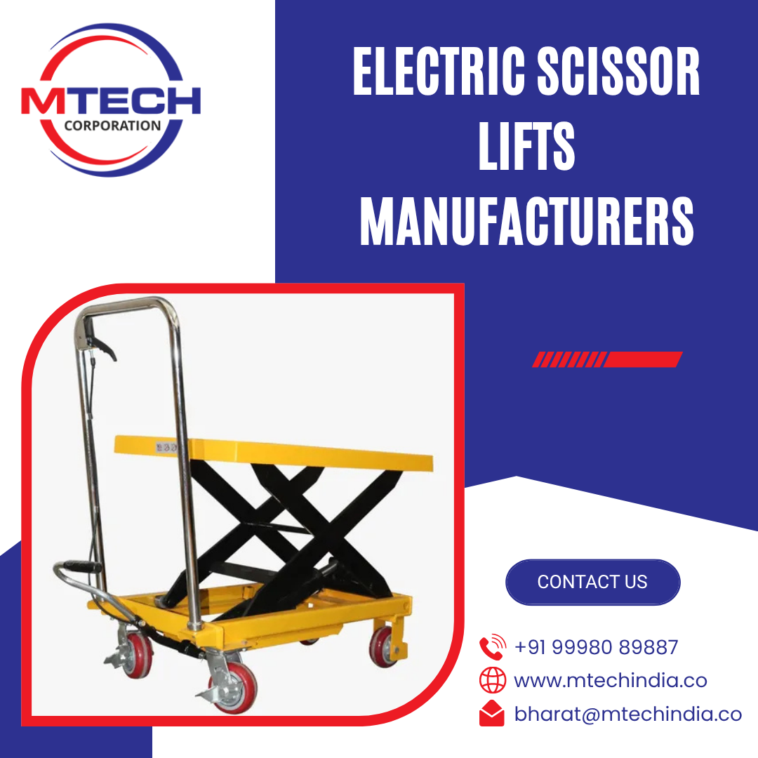 Electric Scissor Lifts Manufacturers