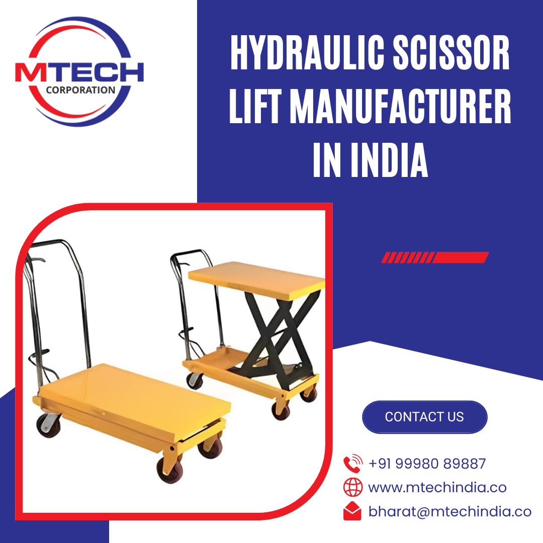 Hydraulic Scissor Lift Manufacturer in India