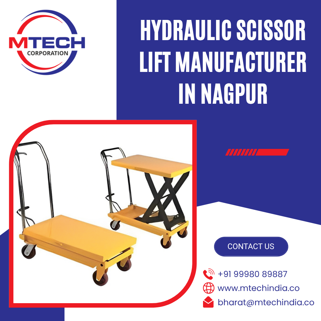 Hydraulic Scissor Lift Manufacturer in Nagpur