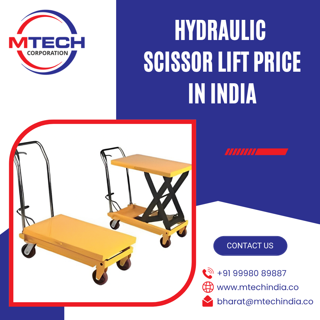 Hydraulic Scissor Lift Price in India