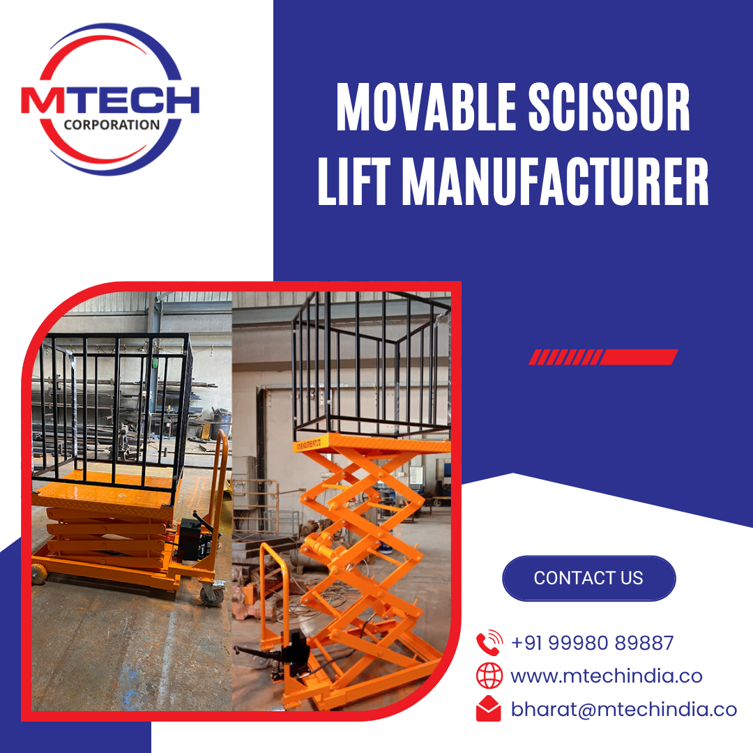 Movable Scissor Lift Manufacturer