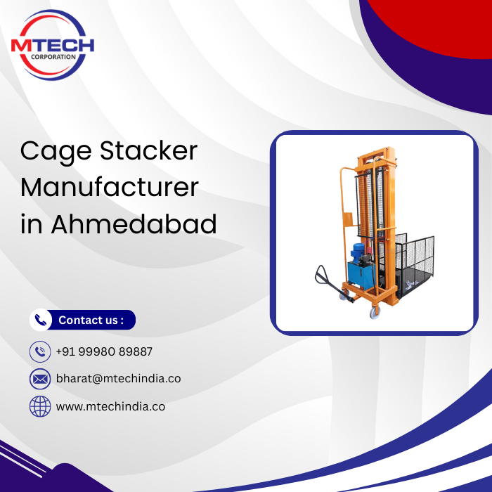Cage Stacker Manufacturer in Ahmedabad