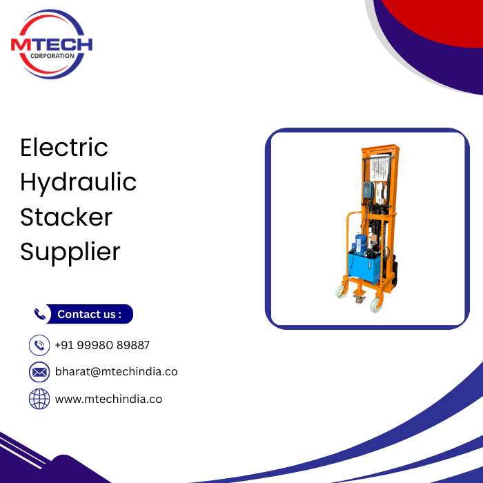 Electric Hydraulic Stacker Supplier