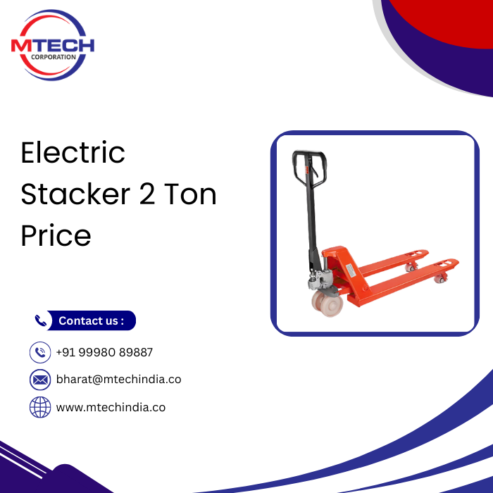 Electric Stacker 2 Ton Price