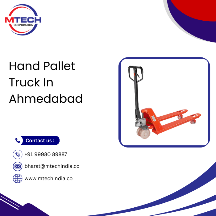 Hand Pallet Truck In Ahmedabad