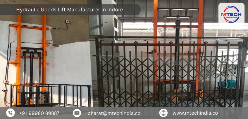 Hydraulic Goods Lift Manufacturer in Indore