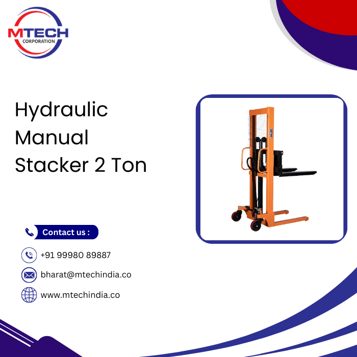Hydraulic Manual Stacker 2 Ton