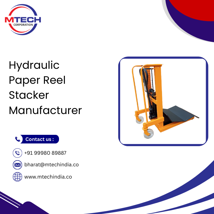 Hydraulic Paper Reel Stacker Manufacturer