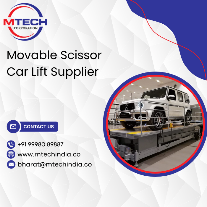 Movable Scissor Car Lift Supplier