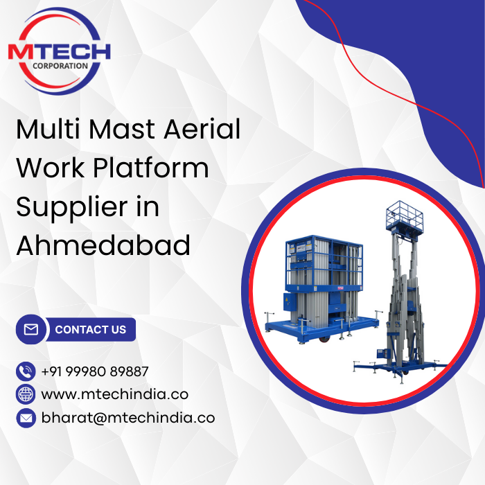 Multi Mast Aerial Work Platform Supplier in Ahmedabad