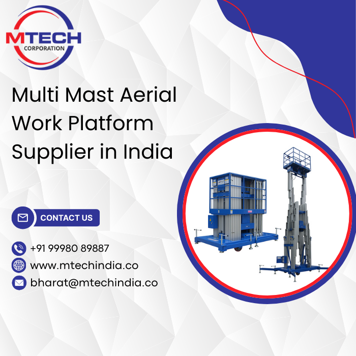 Multi Mast Aerial Work Platform Supplier in India