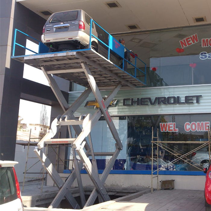 Pit Mounted Scissor Car Lift Manufacturer in India